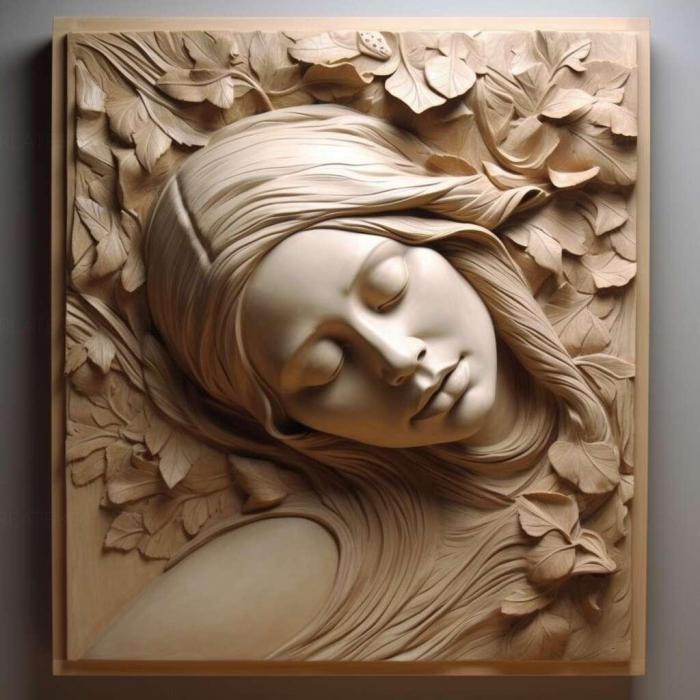 نموذج ثلاثي الأبعاد لآلة CNC 3D Art 